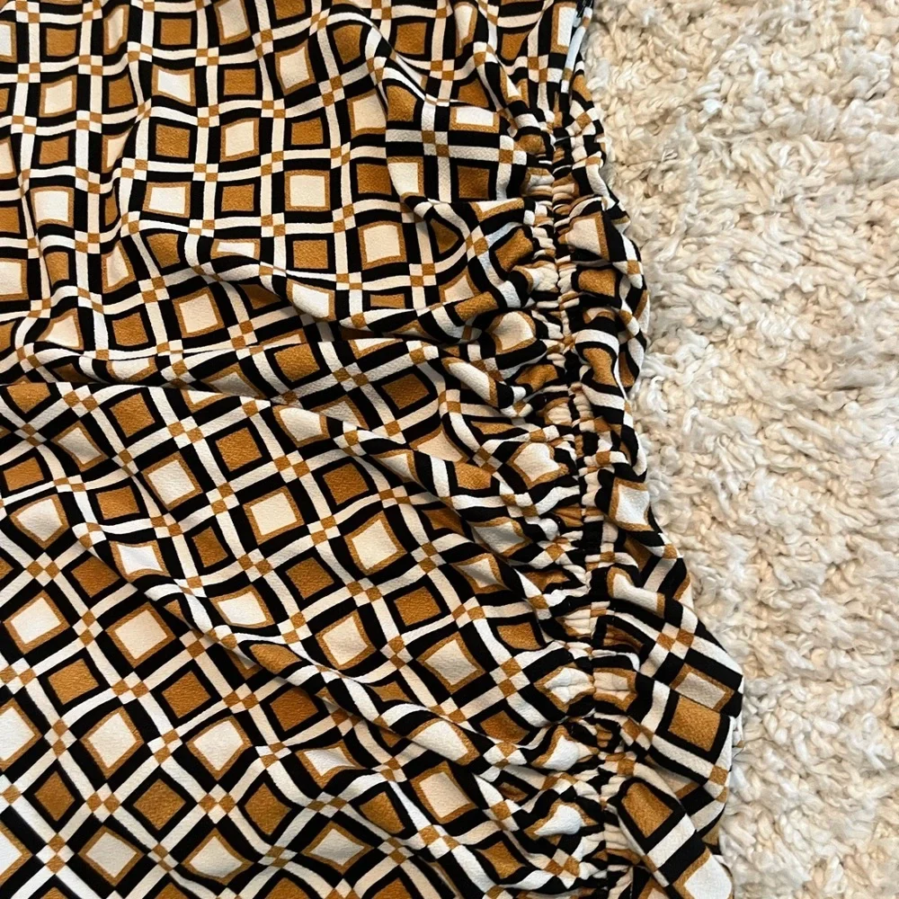 Anthropologie black/gold dress - Picture 3 of 4